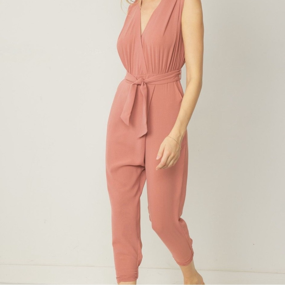 Entro Rust Jumpsuit - Picture 6 of 7